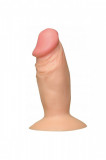 Dildo Realistic Plug White, 11.5 cm