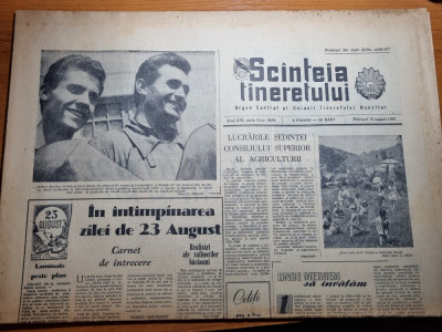 scanteia tineretului 14 august 1963-orasul resita,raionul craiova,otopeni foto