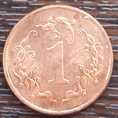 (M2173) MONEDA ZIMBABWE - 1 CENT 1997, STARE FOARTE BUNA, EXOTICA