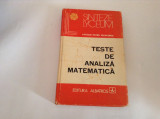 TESTE DE ANALIZA MATEMATICA CATALIN PETRU NICOLESCU--RF2/1