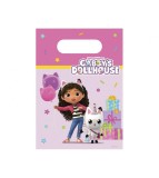 Set 4 pungi cadou Gabby Dollhouse pentru petrecere copii