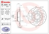 BREMBO 08.A202.1X XTRA LINE - Xtra Disc frana