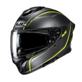 Casca integrala HJC C71 Quez MC3HSF galben fluorescent