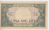 M1 - Bancnota Romania - 1000 lei - emisiune 10 septembrie 1941