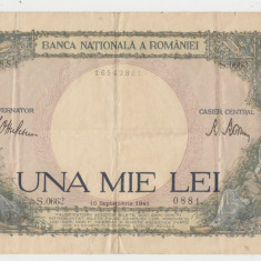 M1 - Bancnota Romania - 1000 lei - emisiune 10 septembrie 1941