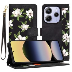 Husa personalizata fete Xiaomi Redmi Note 14 5G Techsuit FlipCraft, negru foto