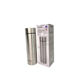 Termos pentru cafea/apa, capacitate 500ml, afisaj led temperatura, autonomie 3 ani, Rosberg, gri metalic