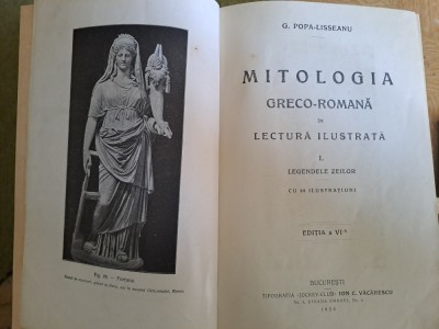 Mitologia greco-romana, Lisseanu, 1924 foto