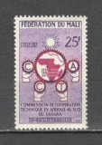 Mali.1960 10 ani Comisia tehnica de cooperare In Africa DM.3, Nestampilat