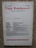 VIATA ROMANEASCA 1938 ANUL XXX NR 9- SEPTEMBRIE