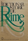 Dictionar istoric de rime - 1983 - Olimpia Berca (AK1)