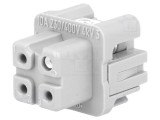 Conector HDC Inserturi Contact Mamă 4 3 PE Han A