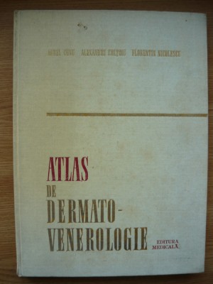CONU / COLTOIU / NICOLESCU - ATLAS DE DERMATO-VENEROLOGIE - 1980 foto