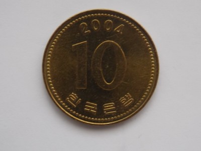 10 WON 2004 COREEA DE SUD-XF foto