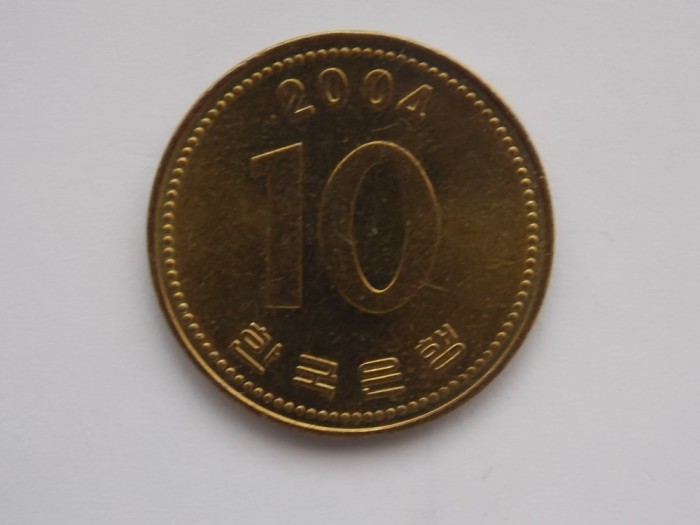10 WON 2004 COREEA DE SUD-XF