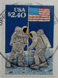 America 1989 cosmos cosmonauți spatiu serie 1v. ștampilat, Stampilat