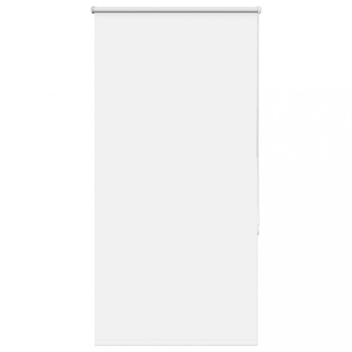 Jaluzea cu role opace alb 85x150 cm lățime material 80,7 cm
