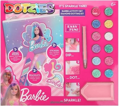 Set creativ 5 in 1, Barbie, pictura cu diamante foto