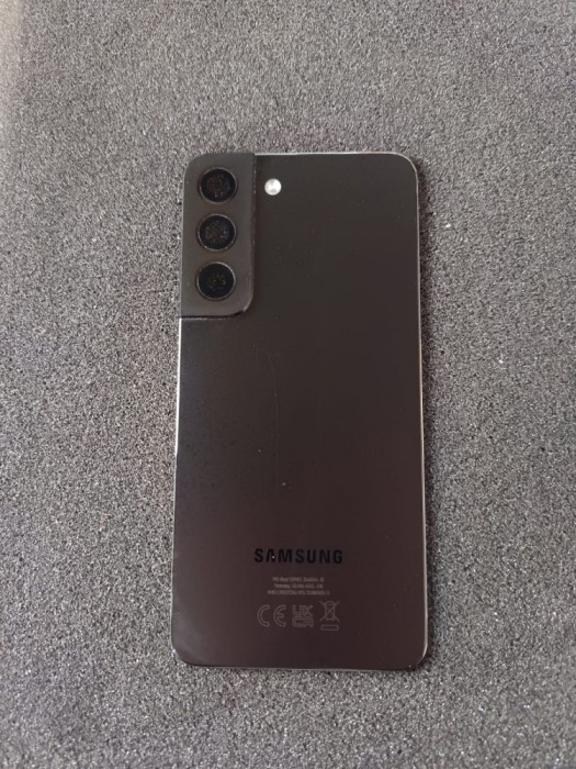 Capac Original Samsung Galaxy S22 5G cu Geam Camera (SH) NEGRU