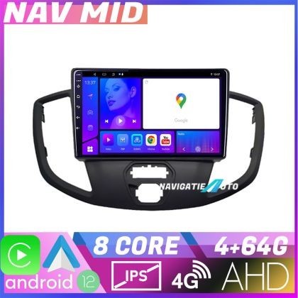 Navigatie Ford Transit V363 2015 2021 EDOTEC-LITE Android radio gps internet Octa core 4 64 Carplay CarStore Technology