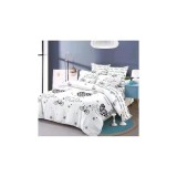 Cumpara ieftin Lenjerie de Pat Bumbac Finet 6 Piese cu Elastic - CPL164