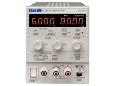 Alimentator de laborator canal unic liniar 0-6VDC 0-8A AIM-TTI foto