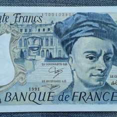 50 Francs 1991 Franta / franci / seria 103904