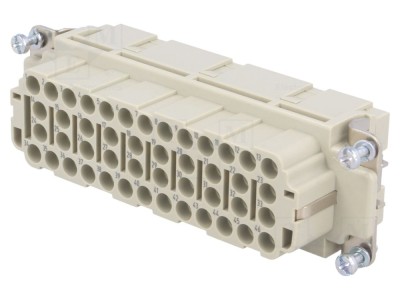 Conector mamă HDC 46+PE, 16A foto