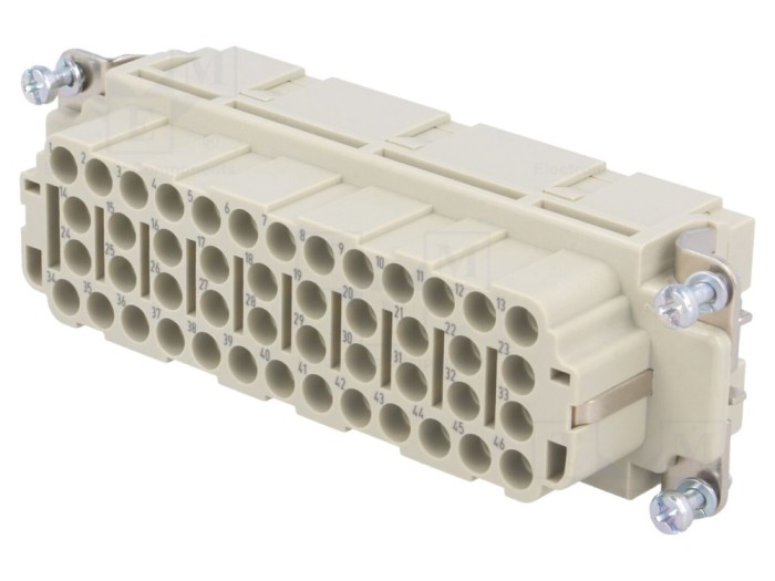 Conector mamă HDC 46+PE, 16A