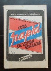 Curs rapid de limba engleză - Virgil Ștefănescu-Drăgănești