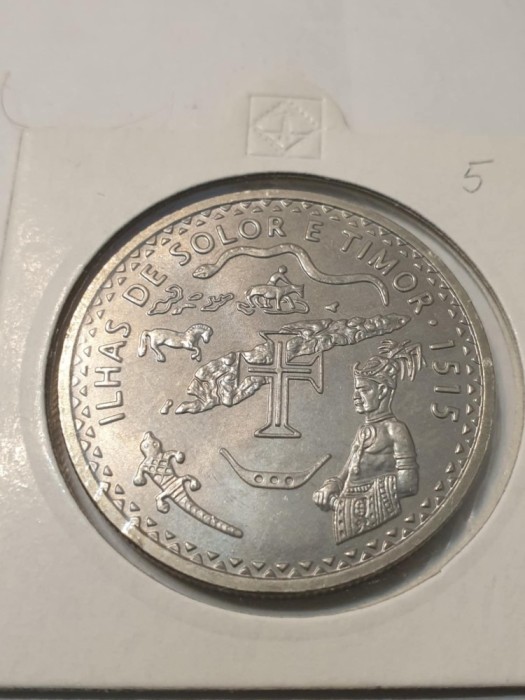 F1 Portugalia 200 escudos 1995 Discovery of the Islands of Solor and Timor UNC