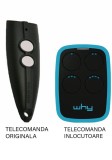 Telecomanda inlocuitoare poarta garaj cod saritor 433.92MHz Stagnoli Venus Av223 compatibila cu originalul (592)