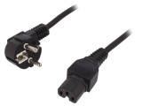 Cablu Alimentare 1,8m Negru CEE 7/7 la IEC C15, Logilink