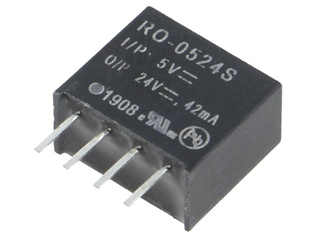 Convertor DC/DC 1W 5V la 24V SIP4
