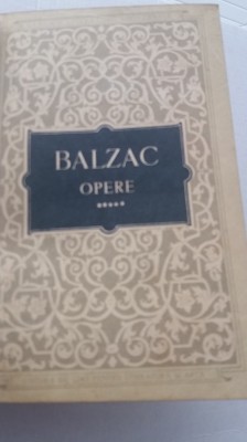 myh 722 - OPERE - VOL V - HONORE DE BALZAC - ED 1959 foto