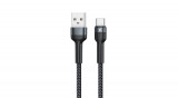 Remax USB - Cablu USB tip C, &icirc;ncărcare, transfer de date, 2,4 A, 1 m, negru (RC-124a-negru)
