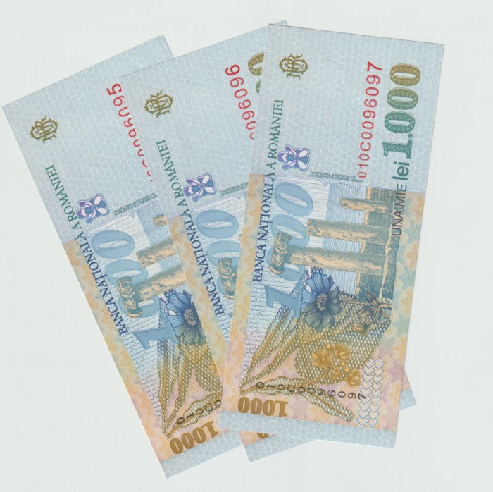 1000 lei 1999