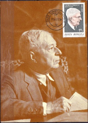 AMS# - MAXIMA GEORGE OPRESCU 1881-1969, NECIRCULATA foto