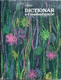 Dictionar Etnobotanic Al. Borza, 1968, Academiei Romane, Botanica, Hardcover, 314 pagini