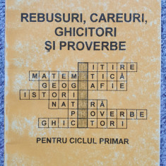 Rebusuri, careuri, ghicitori si proverbe, Victoria Maricutoiu, 1996, 234 pag