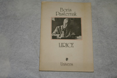 Lirice - Boris Pasternak - 1989 foto