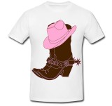 Cumpara ieftin Tricou &quot; Palarie Cowgirl &quot;