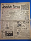 ziarul romania libera 3 decembrie 1945 - ardealul realipit la romania prin ajutorul urss , articol palatul sturdza