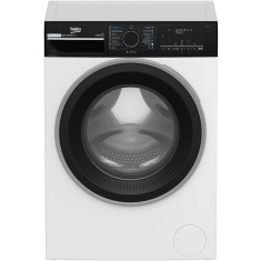 Masina de spalat rufe Beko B3WFU48415WBPBES, 8 kg, 1400 RPM, Clasa A, SteamCure, AddXtra, Motor ProSmart Inverter, AutoClean Detergent Drawer, Alb