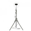 Ring Light 30cm cu Trepied 2m, 120 LED SMD, 3 Culori, Telecomanda, Suport Telefon, Lampa Circulara Make-up, Vlog, Foto