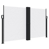 Cumpara ieftin Copertina laterala retractabila, alb, 140x1200 cm