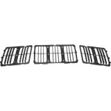Grila radiator Jeep Grand Cherokee (Wl), 04.2013-, negru, 68143074AD, 34T105-2 Model OVERLAND
