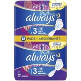 Absorbante Always Platinum Night Duo Pack, 12 buc