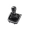 Nuca schimbator viteze cu manson, Emzone, Plastic/Piele ecologica, Compatibil cu VW, 6 viteze, Negru