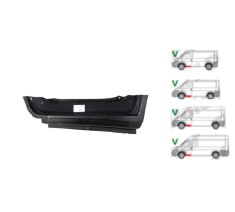 Prag sub usa fata Citroen Jumper (250), 09.2006-08.2014; Jumper 2014-; Fiat Ducato (250), 09.2006-08.2014; Ducato 2014-; Peugeot Boxer (250), 09.2006 foto